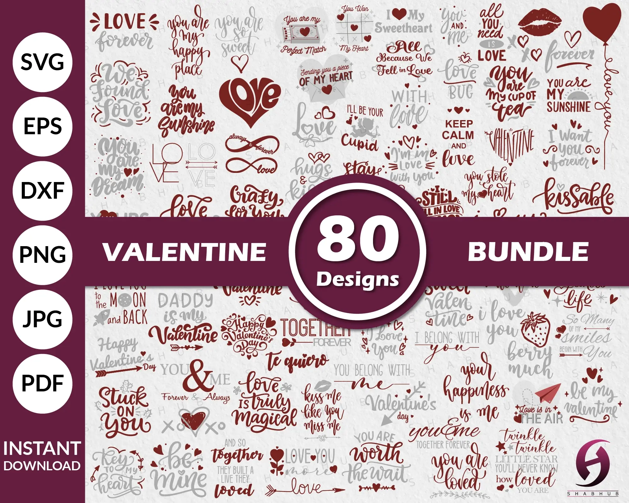 Valentine Day SVG Bundle